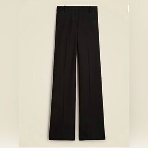 J. Crew Petite wide leg trouser in four season stretch